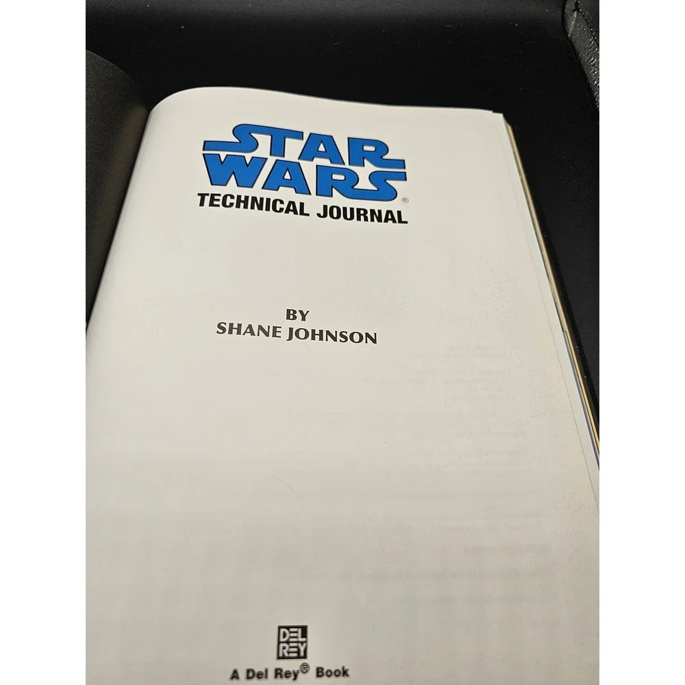 Star Wars Technical Journal Shane Johnson 1995 Hardcover First American Editi ss